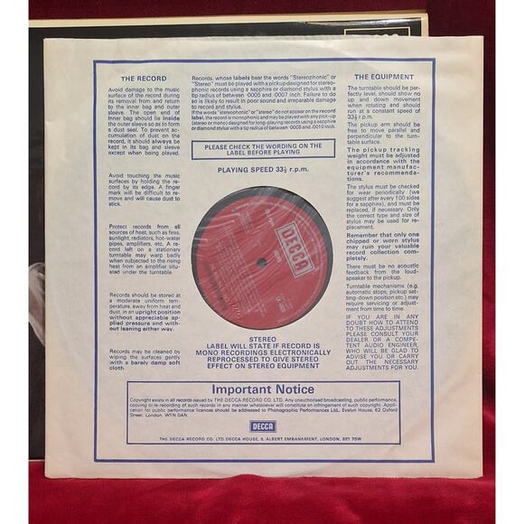 The Rolling Stones 1964 DECCA LK 4605 Mono LP – 1976 UK Press, Red Label Ex, Ex - Picture 5 of 14